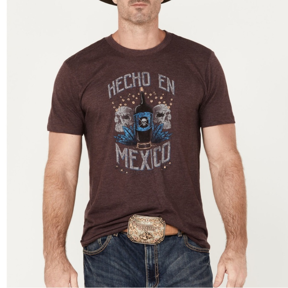 NWT Moonshine Spirit Men's En Mexico Short Sleeve Graphic T-Shirt | Size: Large